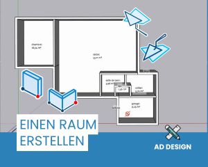 Einen Raum in SketchUp erstellen