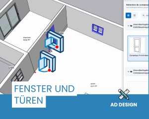 Fenster und Türen in SketchUp erstellen